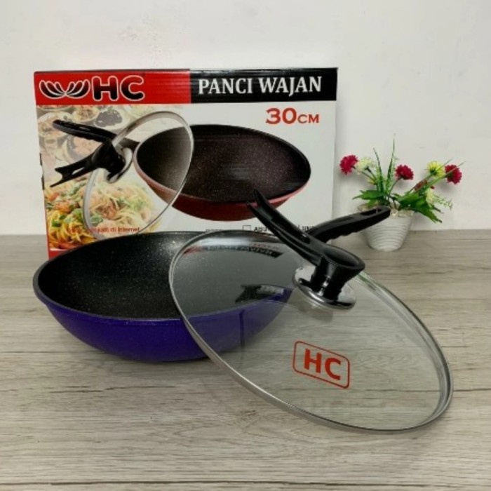 Wok Pan HC 30 Cm / Panci Wajan 30cm