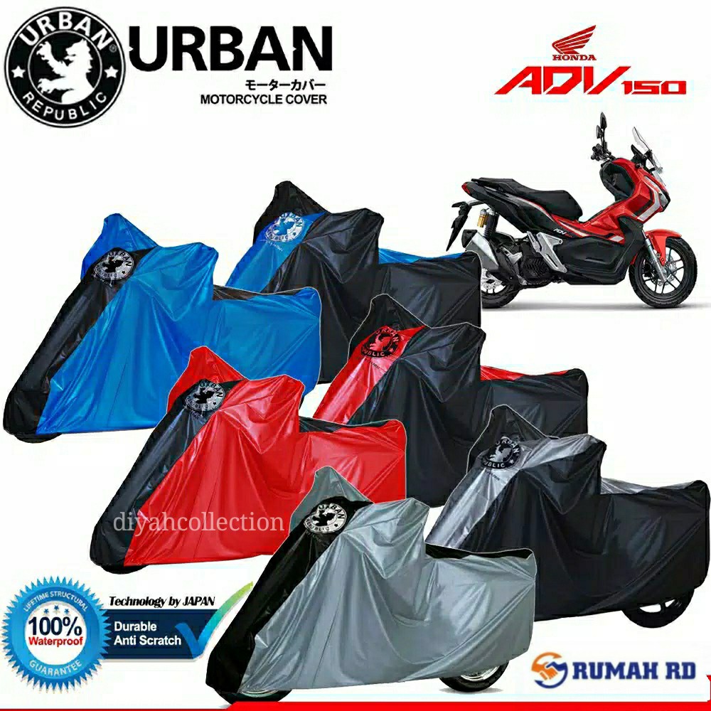 Urban / Cover Motor Honda ADV 150 100% Waterproof / Aksesoris Motor ADV150
