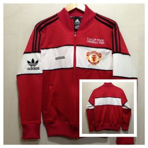 Jaket anthem GO Retro Manchester united Final FA cup 1985 wembley