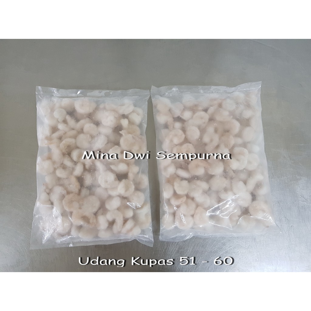 

Udang Kupas Bersih IQF 1 kg / Udang Frozen Murah / Seafood