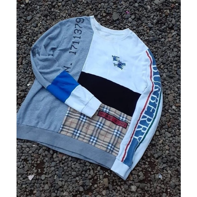 BURBERRY n BALMAIN Crewneck SECOND/BEKAS