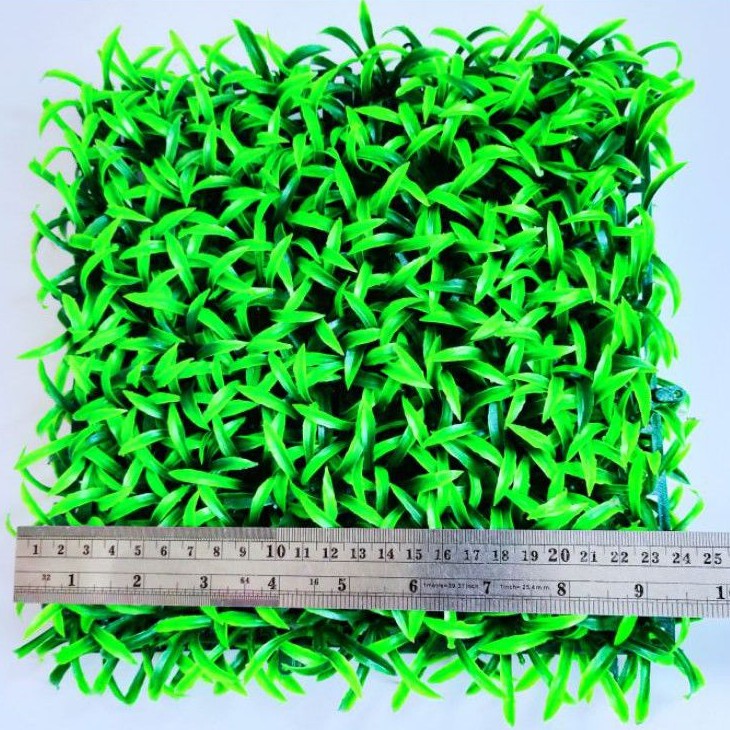 Rumput Sintetis Rumput Dasar Dekorasi 25 X 25 Rumput kupu2 Hiasan Dinding