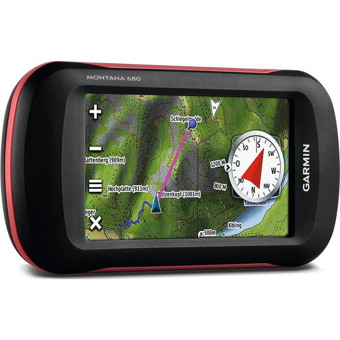 Garmin GPS Montana 680 Free Peta topografi