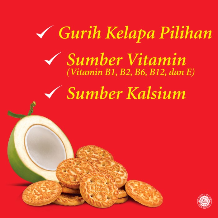 

Wafer-Biskuit- Roma Kelapa 300 Gram (6 Pack) -Biskuit-Wafer.