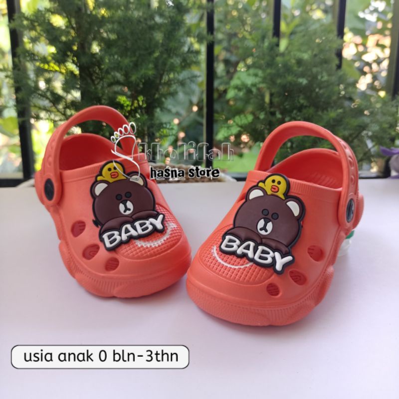 SANDAL Baim ANAK SMAIL BABY BEAR LUCU MURAH DULUX 355E