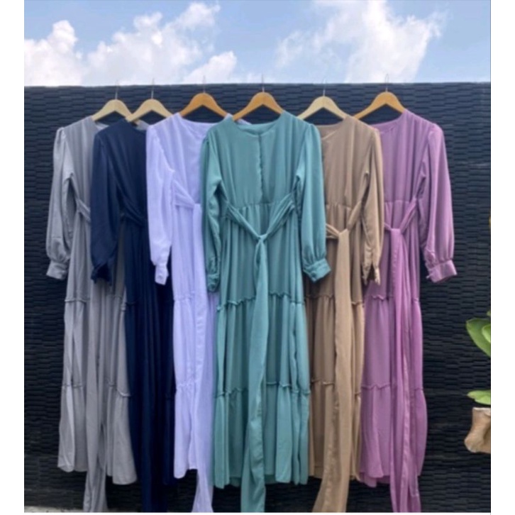 Gamis Ceruty Umpak Terbaru Fullfuring Murah