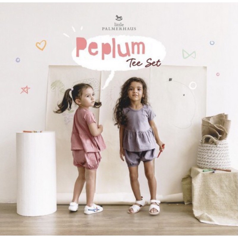 Peplum Tee set palmerhaus