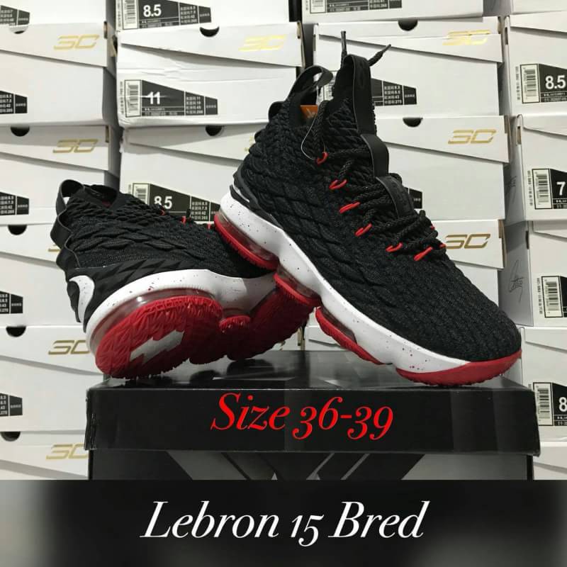 lebron 15 bred