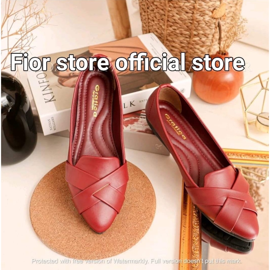 FIOR LOTUS Ballevina Pointed Toe Ballet Flat AR 07 - Fior Store