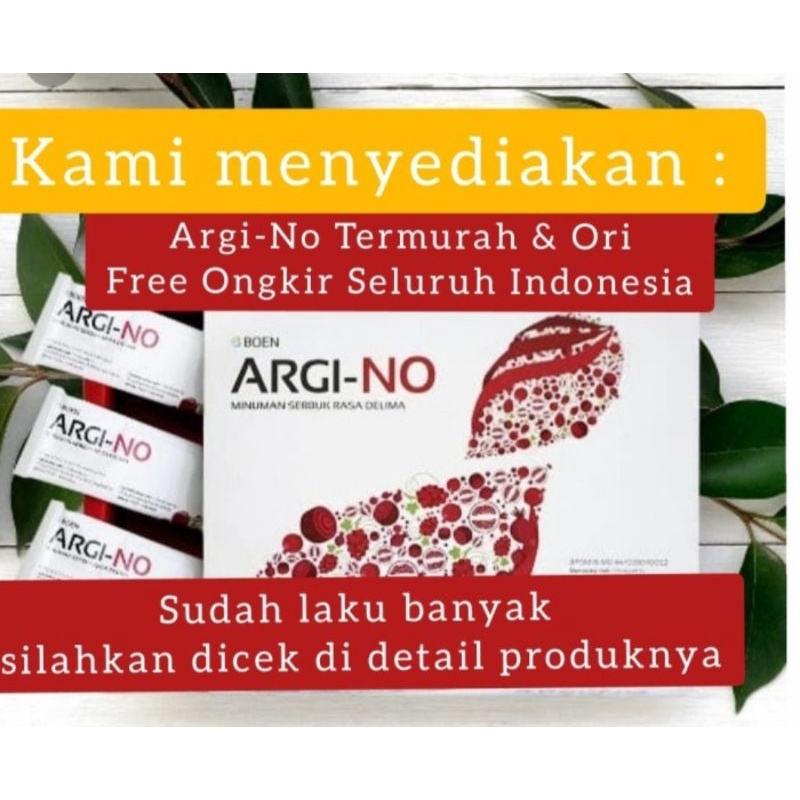 READY STOK TERMURAH ORIGINAL ARGINO / ARGI-NO Suplemen Kesehatan Jantung dan pembuluh darah