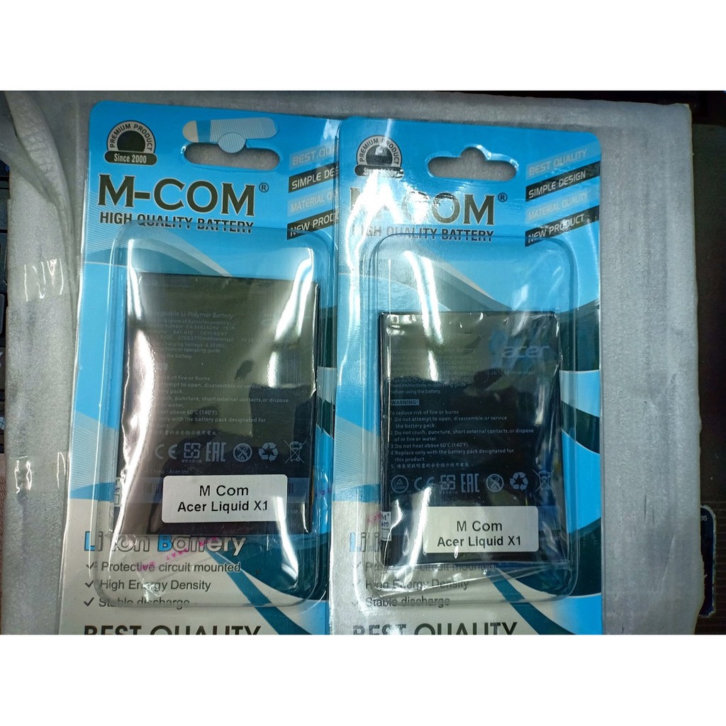 Battery Batre Baterai Double Power Mcom Acer Liquid X1