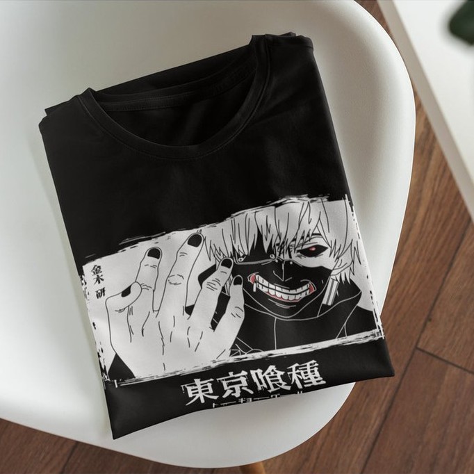 Tshirt Kaneki Fingers Tokyo Ghoul Anime Manga Premium Unisex