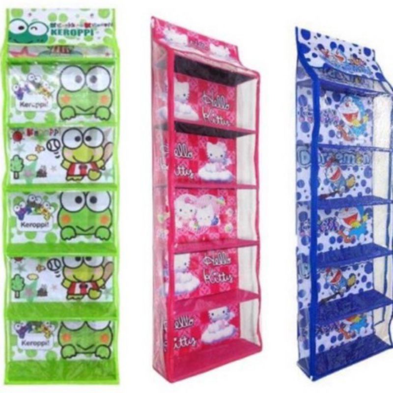 Rak Tas Plastik Karakter