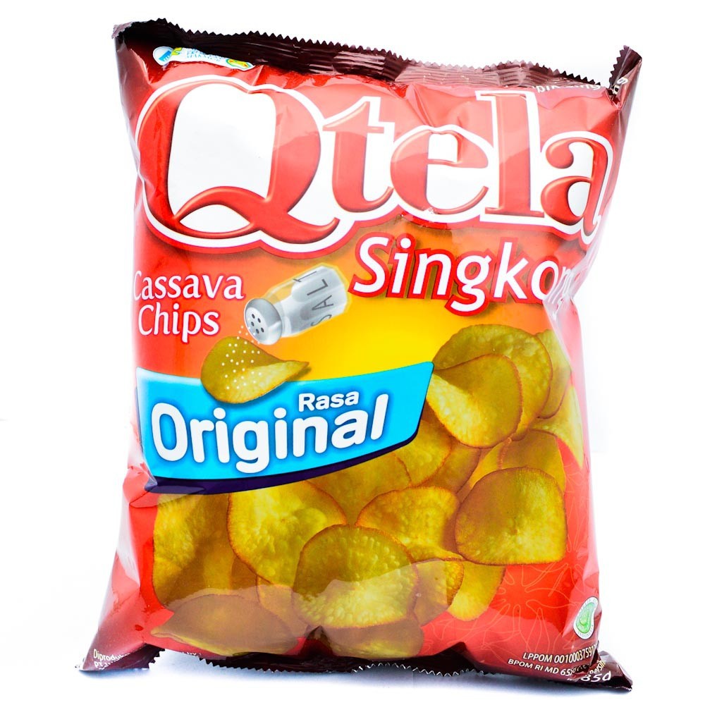 

QTELA KERIPIK SINGKONG ORIGINAL BBQ Barbeque BALADO 60g