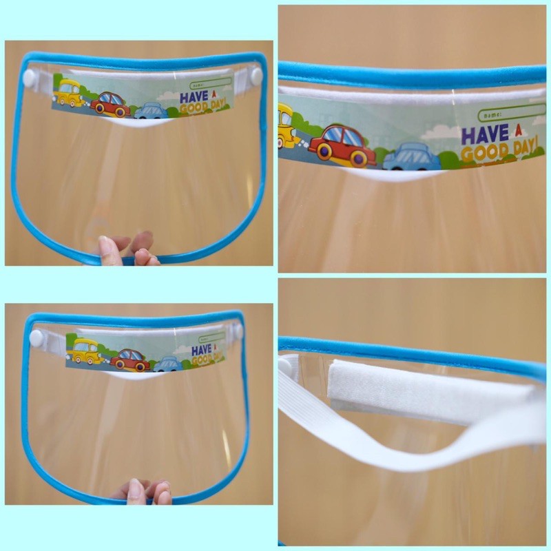 Face Shield Anak - Face Shield Kids - Pelindung Wajah Anak - APD anak