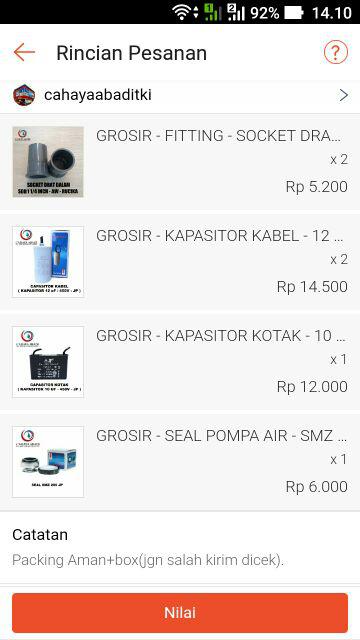 Grosir - Kapasitor Kabel - 12 Uf / 450v - Capasitor - Jp