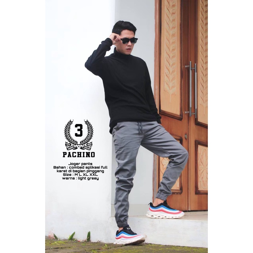 celana jogger cargo Original Pachino Celana Joger Pria (M,L,XL,XXL)