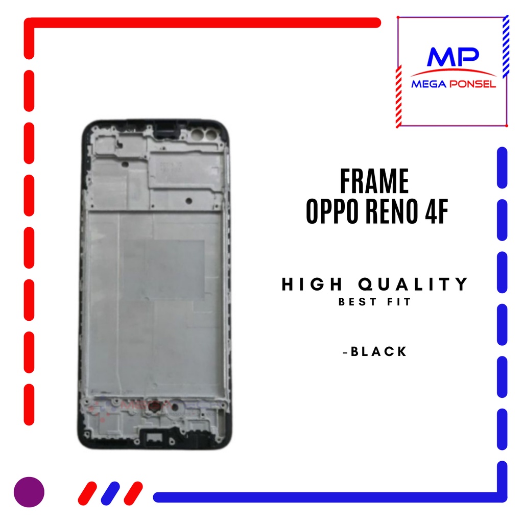 Middle / Frame LCD Oppo Reno 4F