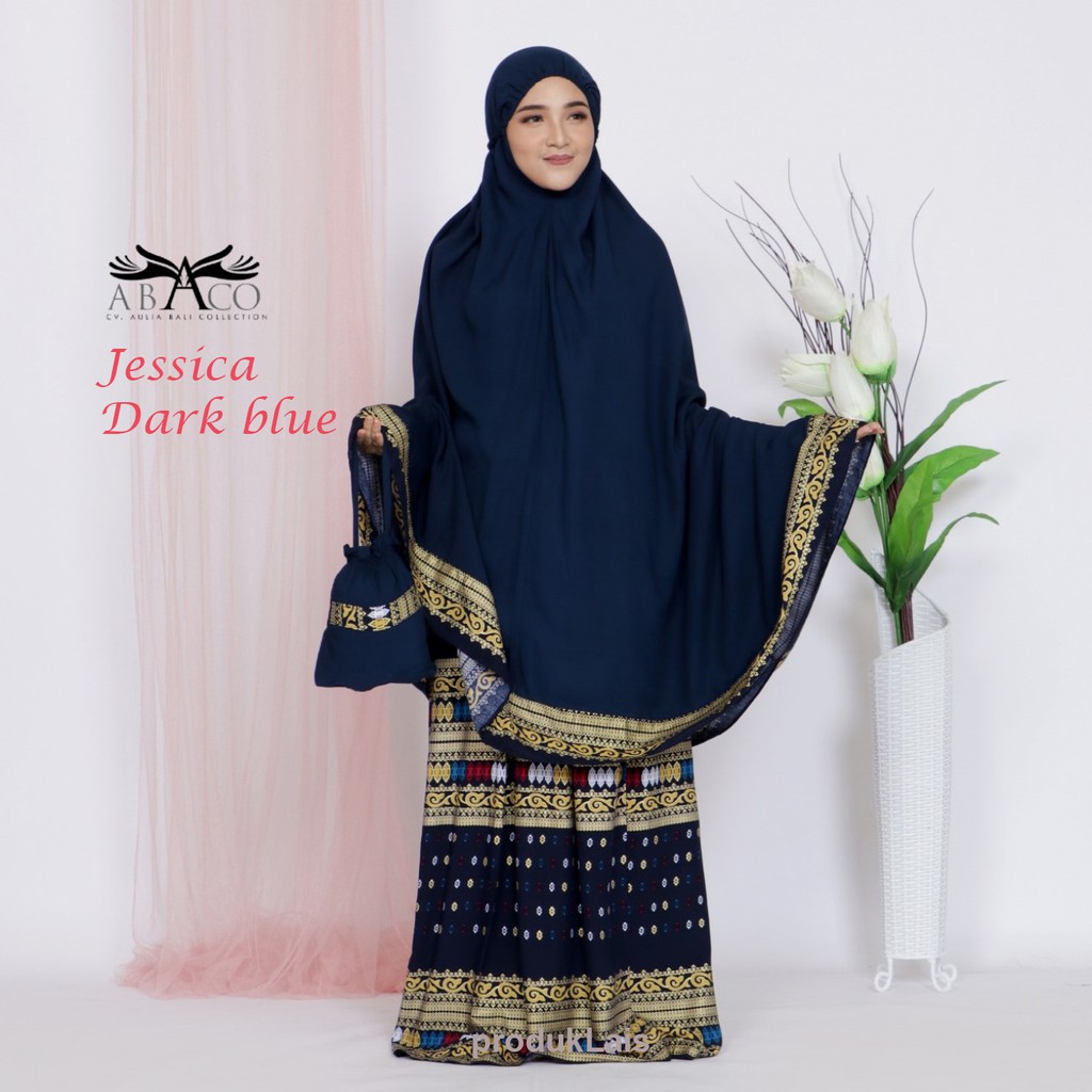 Mukena Bali Songket Prada uk. Jumbo