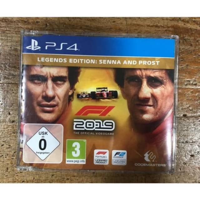 Kaset ps4 original F1 2019 LEGENDS EDITION