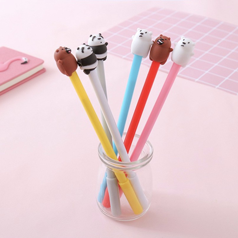 

HS01- Pulpen We Bare Bear Bears Pena Pen Motif Karakter Beruang Lucu WBB - ST086