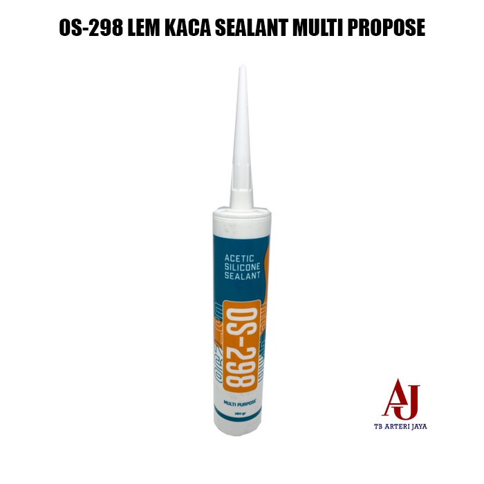 Silicone Sealant Lem Silikon Multi Purpose OS-298 280 Gr Jenis Acetic