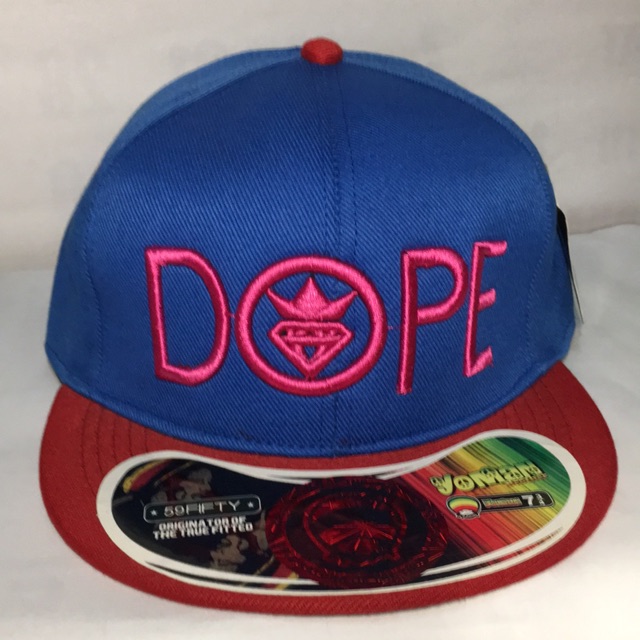 Topi murah Pria/wanita ( DOPE biru pink merah )