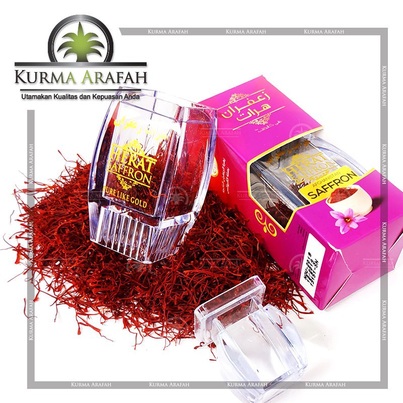 Saffron Herat 1gr Afghanistan Super Negin Premium Quality 100% Original