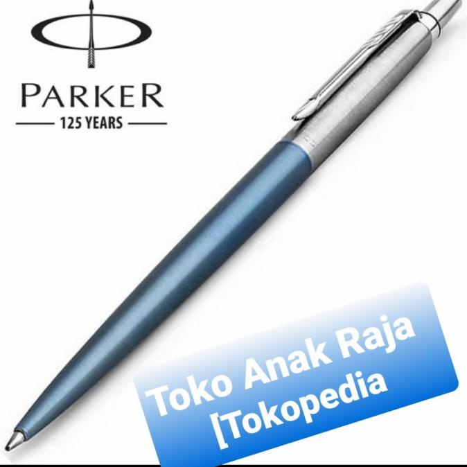 

BISA COD Pen Parker Jotter WaterlooBlue Ballpoint - Full Stainless Body/PULPEN GEL/PULPEN LUCU/PULPEN 1 PACK/PENSIL WARNA/PENSIL 2B/PENGHAPUS JOYKO/PENGHAPUS LUCU/RAUTAN PENSIL PUTAR/RAUTAN ELEKTRIK/SPIDOL WARNA/SPIDOL PERMANEN/SPIDOL
