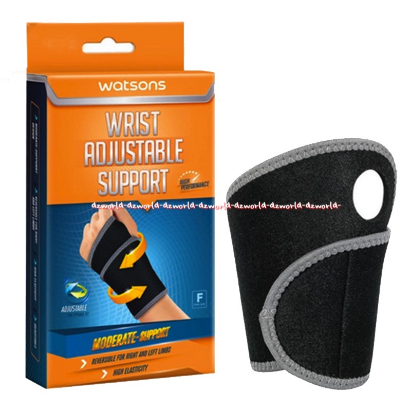 Watsons Wrist Adjustable Support Alat Untuk Pelindung Tangan Cidera Watson Pergelangan Tangan Siku