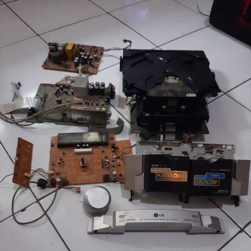 mesin LG MDD72 mini compo home theater