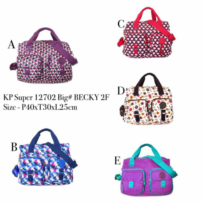 TAS WANITA KP SUPER 12702 BIG BECKY 2FUNGSI/TAS LAPTOP