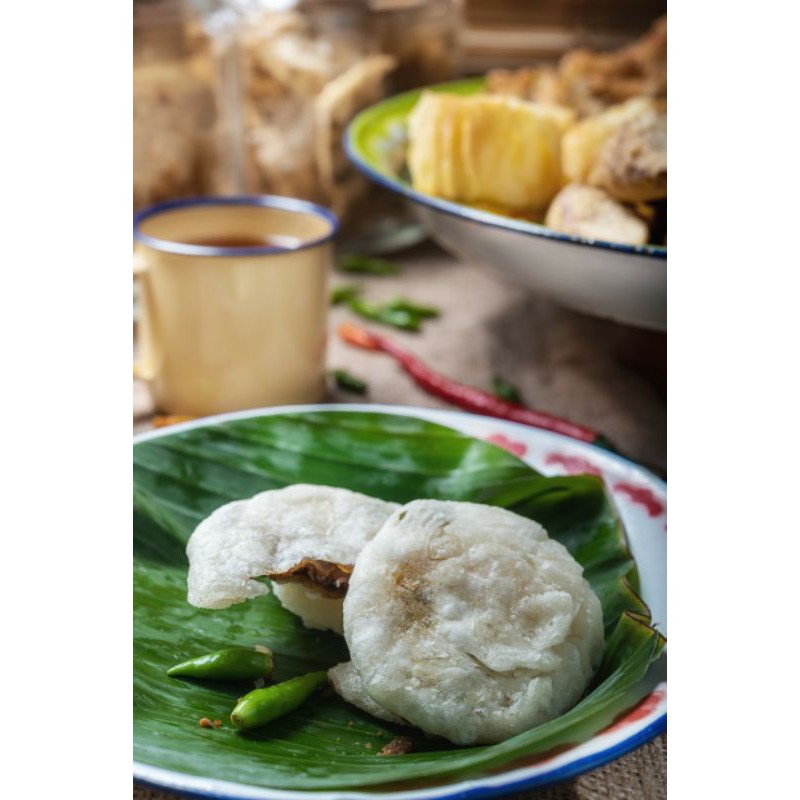 

Cireng isi Bumbu Kacang
