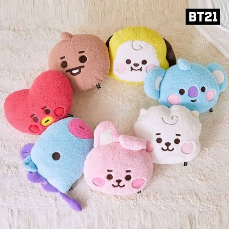 BT21 BOUCLE CUSHION OFFICIAL LINE STORE