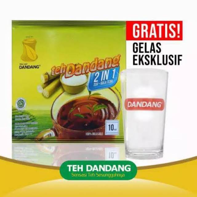 

Teh Dandang Celup + Gula Free Gelas