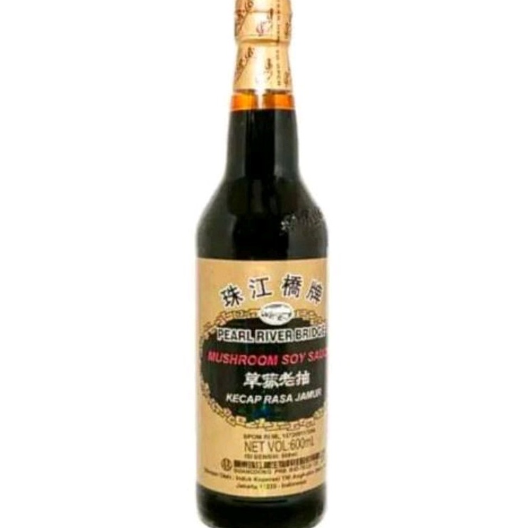 

Mushroom Soy Sauce Besar / Kecap Jamur botol 600ml pearl river bridge kecap asin Besar
