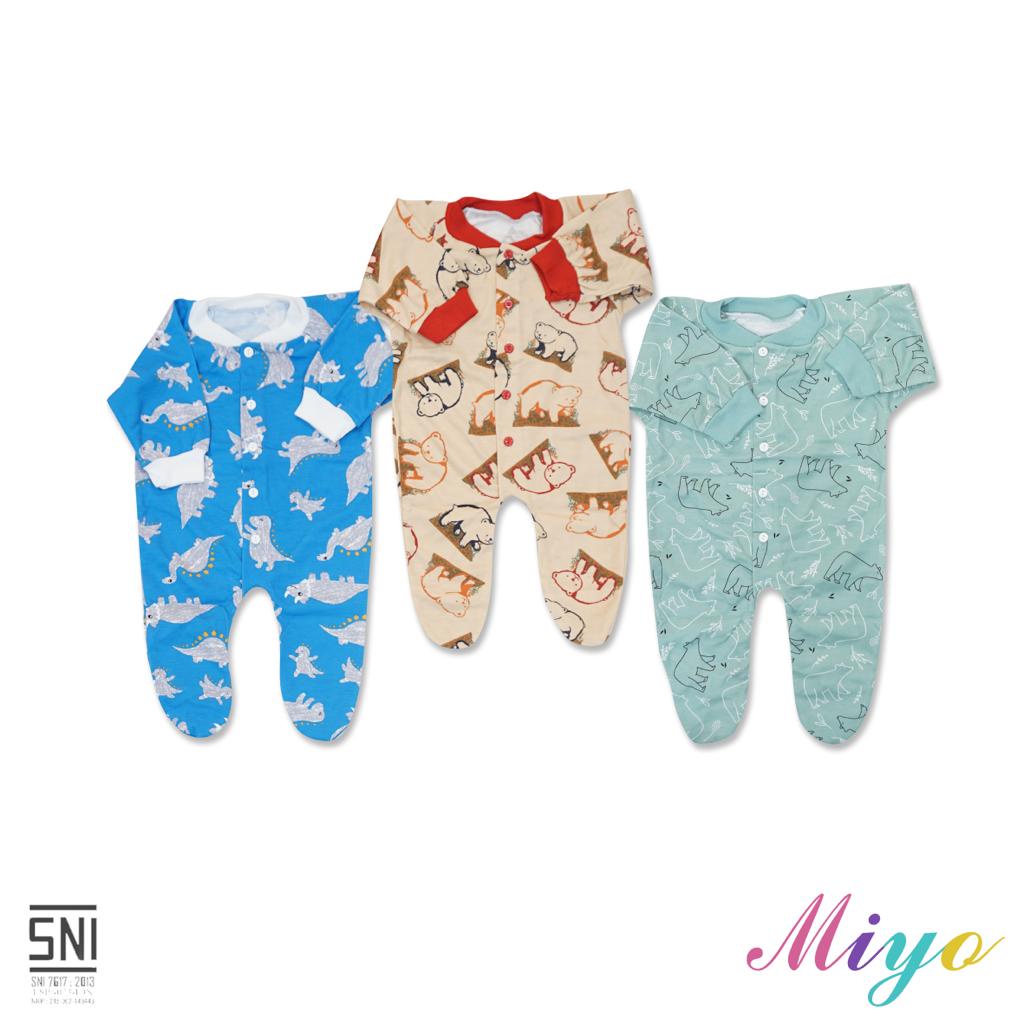 MIYO JUMPER LENGAN PANJANG TUTUP KAKI / JUMPER BAYI