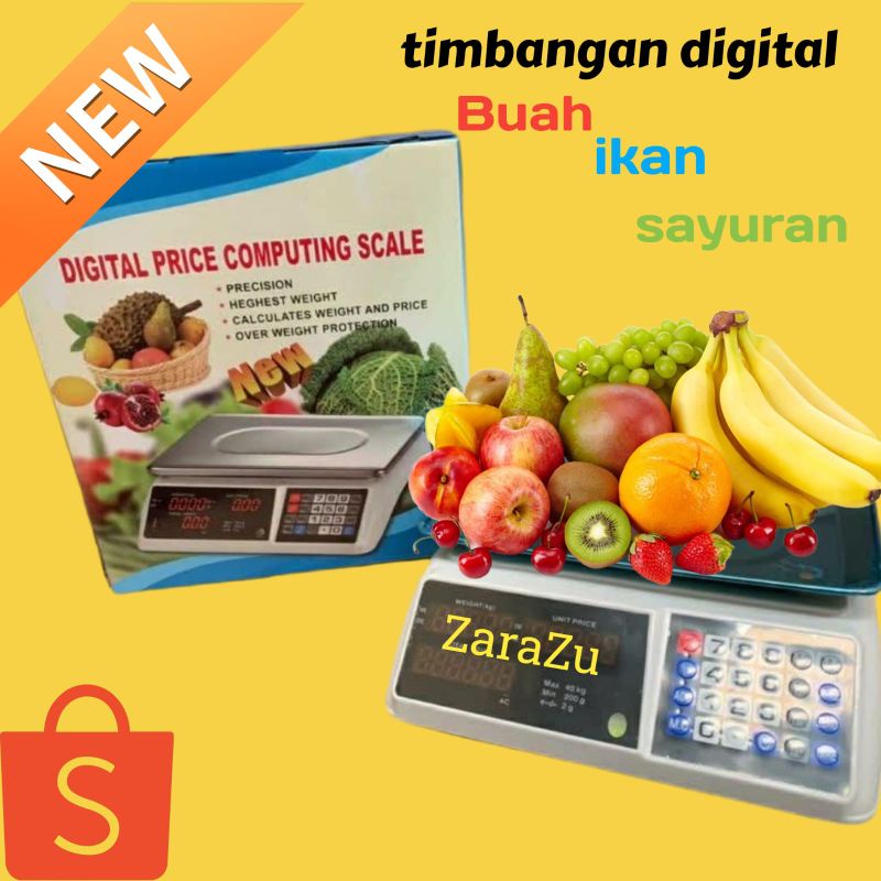 Timbangan Buah Digital 40 Kg GSE / Digital Scale