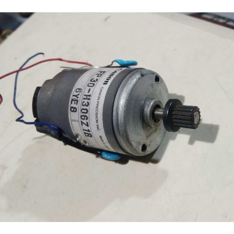 DC Canon as dobel motor DC 24vdc 5000rpm