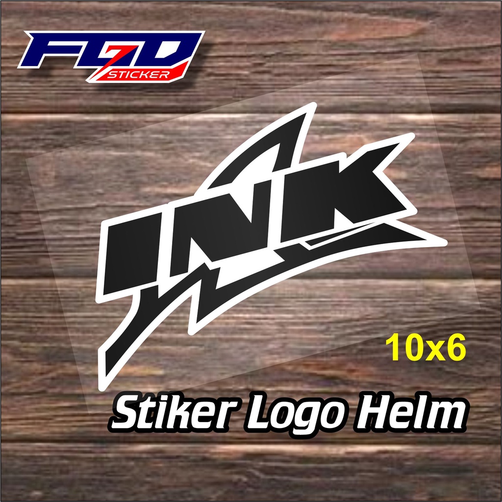 Stiker Logo INK Helm / Sticker INK / Stiker Helm / Stiker Logo INK / Stiker Cutting