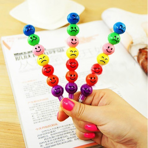 

Pensil / Pencil Susun Muka Lucu