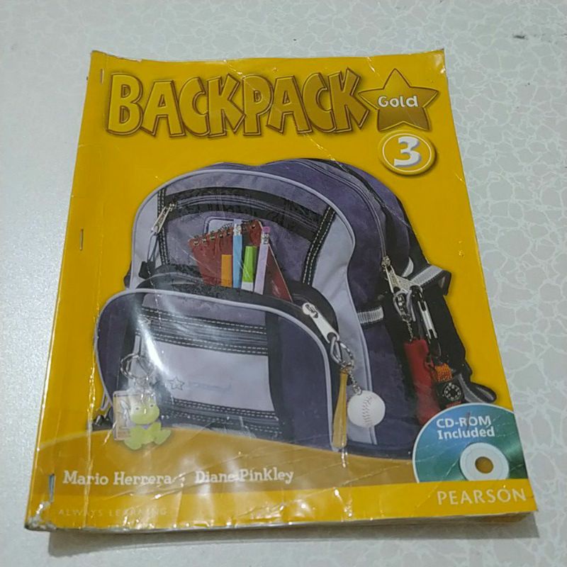 

Backpack Gold kelas 3 text book / buku backpack workbook kelas 3 /buku kelas 3