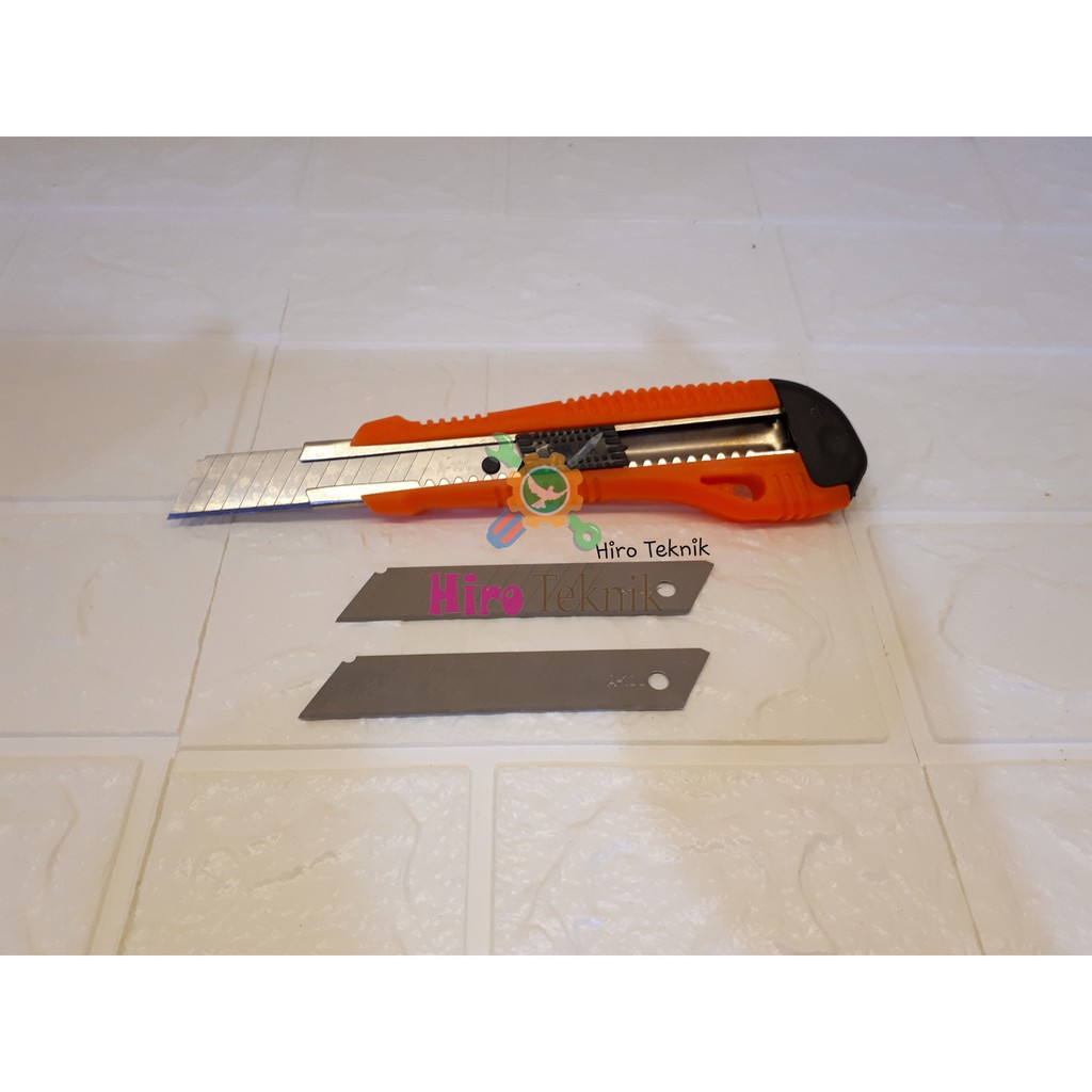 

PISAU KATER / CUTTER KNIFE BESAR 18 MM FREED BONUS 3 pcs Mata Pisau