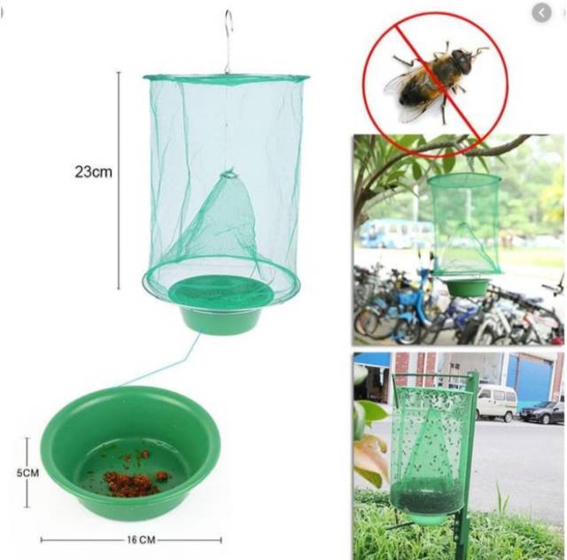 PERANGKAP LALAT JARING JEBAKAN LALAT NYAMUK MOSQUITO FLY CATCHING TRAP ALAT BERKEBUN MURAH TERLARIS