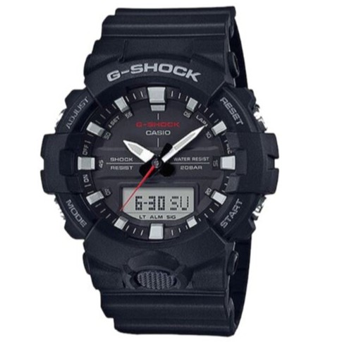 Jam Tangan G-Shock GA-800 Hitam Merah Original