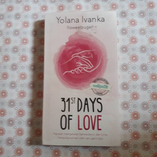 Novel 31 Days of Love by Yolana Ivanka