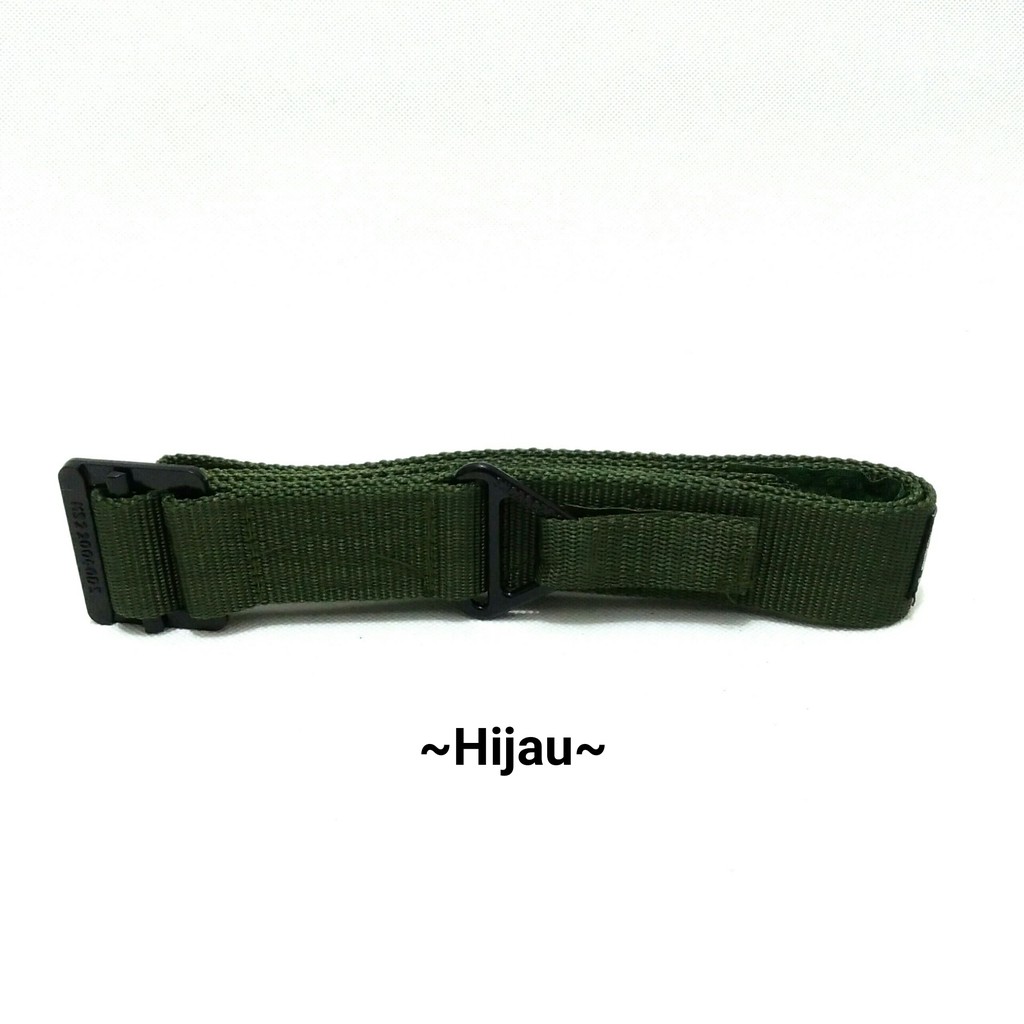 Ikat Pinggang Pria  Katun Gesper Sabuk Pria Cowo Impor Army Tactical Series Katun Cowok - KT-C