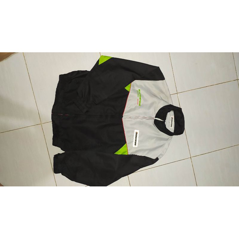 jaket vintage racing Bridgestone not Yamaha Honda Suzuki Simpson yellowcorn