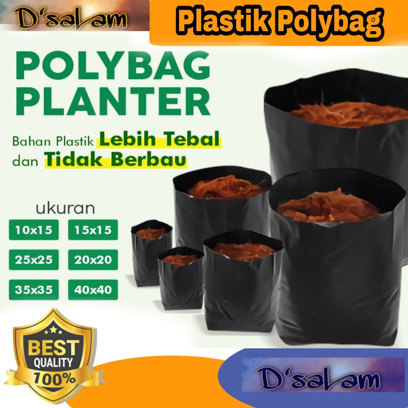 POLYBAG ( Paket Polybag ) BAHAN TEBAL BISA DI LIHAT DARI KETEBALAN MICRON  _tersedia berbagai macam ukuran_