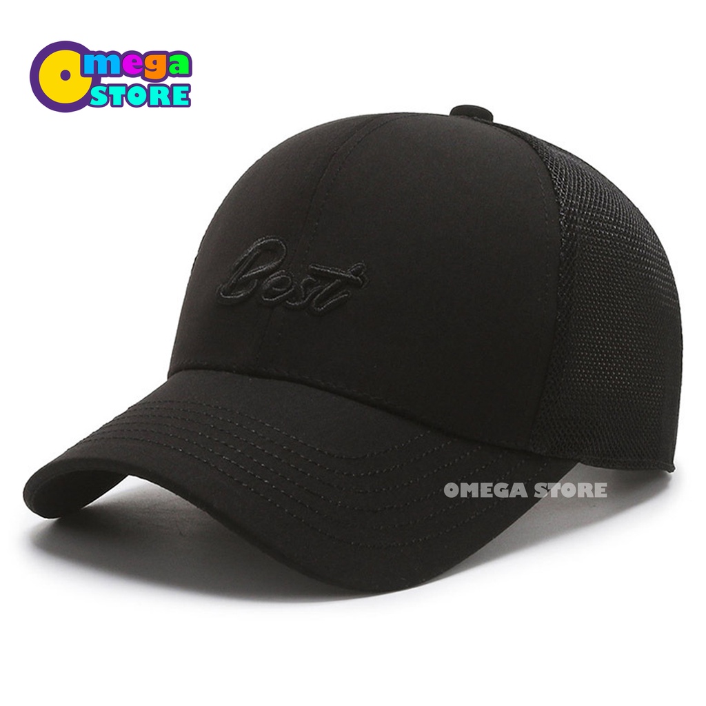 New Product Topi Baseball Unisex Bordir Best Topi Pria Wanita Bahan Tebal Premium - 250